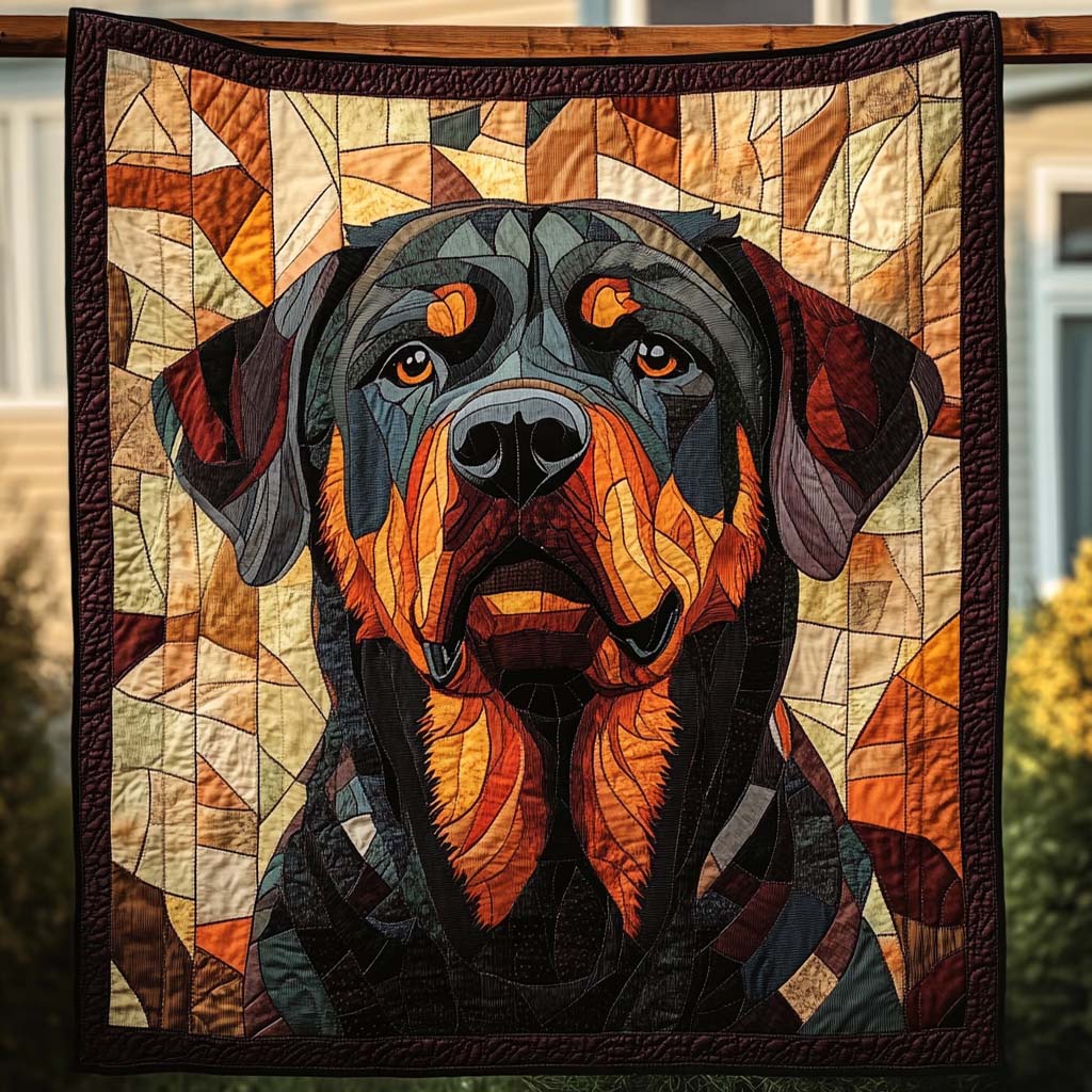 Brave Rott Quilted Blanket