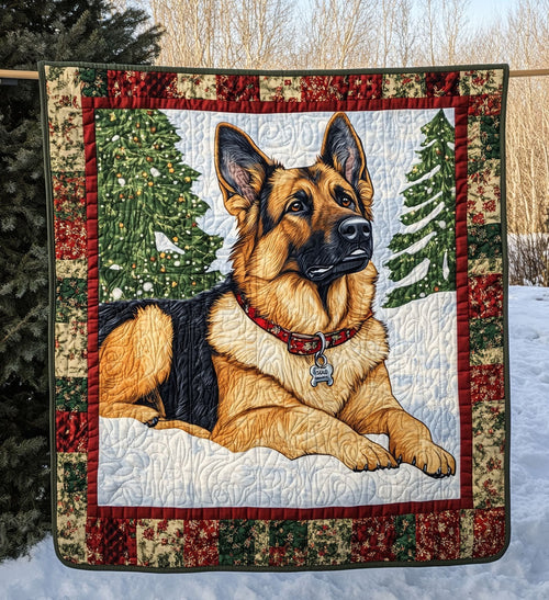 Brave Shepherd Quilted Blanket