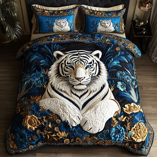 Brave Tiger 3-Piece Quilted Bedding Set