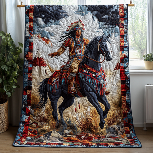 Braveheart Journey Quilted Blanket