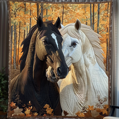 Bridle and Bond Quilted Blanket