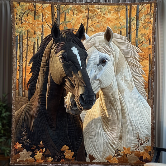 Bridle and Bond Quilted Blanket