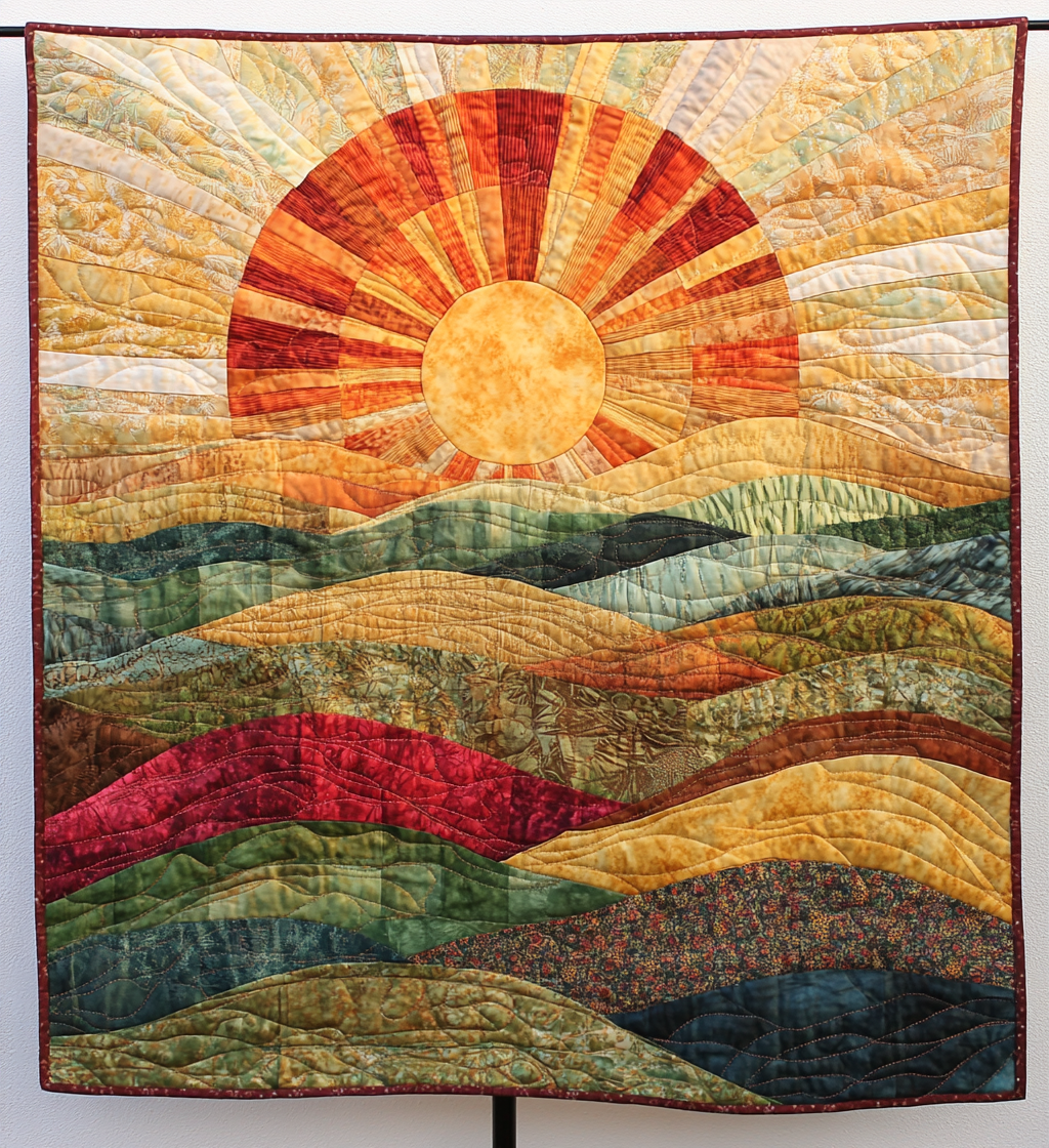 Sunshine Quilted Blanket