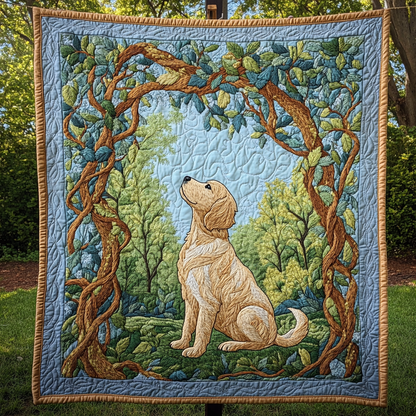 Bright Spirit Quilted Blanket