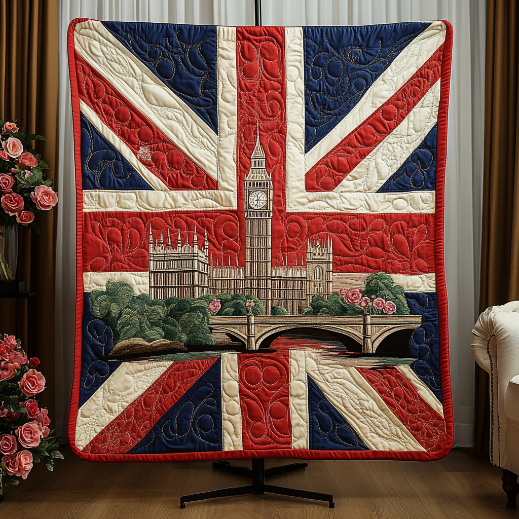British Beauty Quilted Blanket