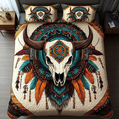 Buffalo Heritage 3-Piece Quilted Bedding Set