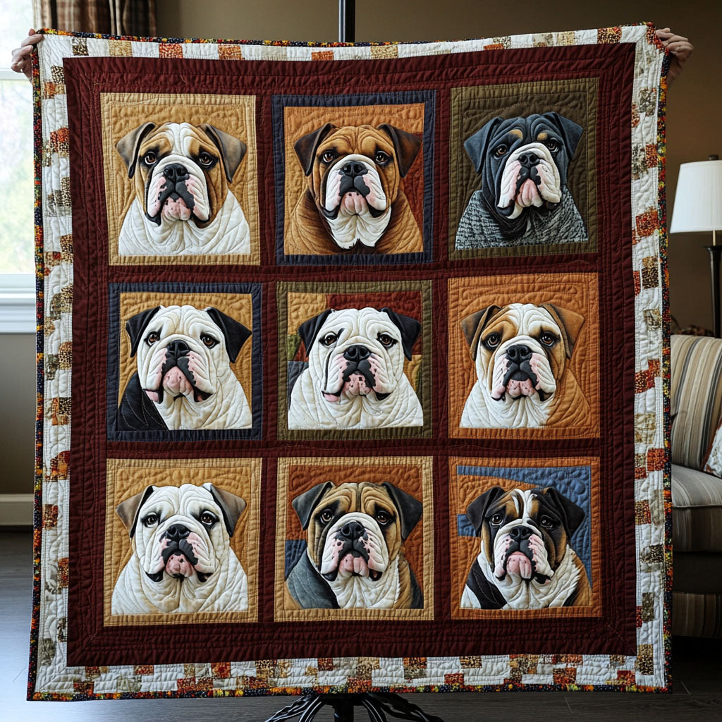 Bully Brigade Quilted Blanket
