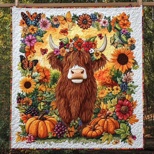 Butterfly Meadows Quilted Blanket