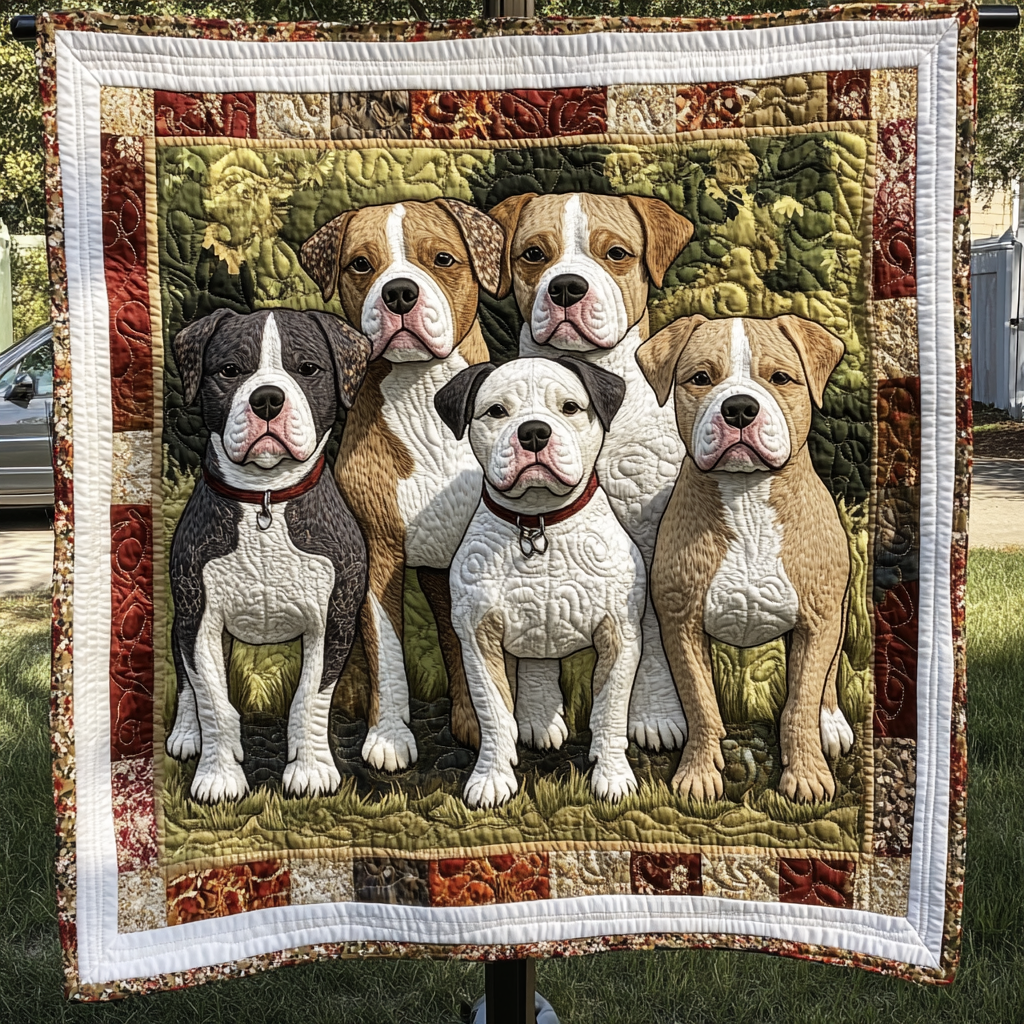 Canine Pride Quilted Blanket