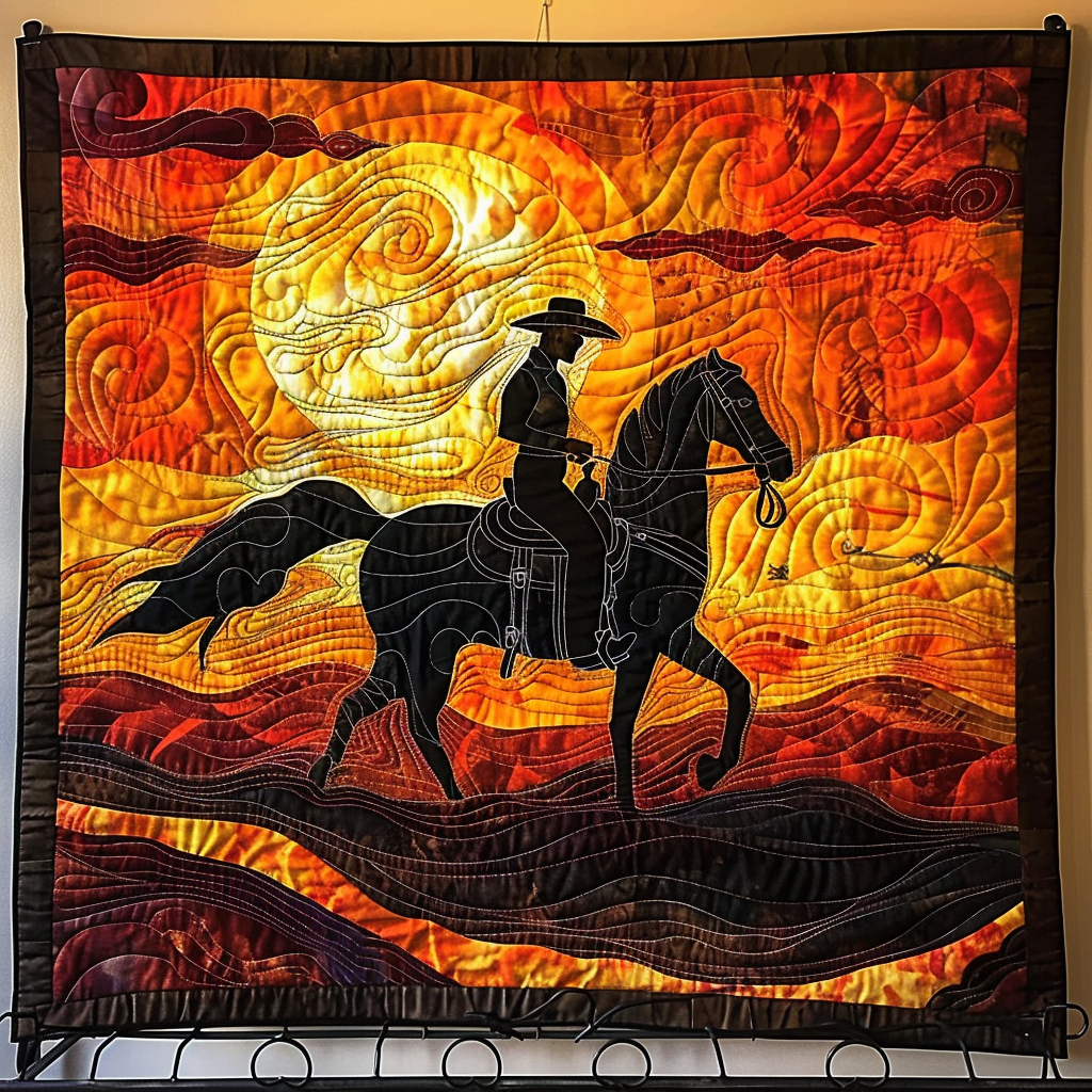 Canyon Canter Quilted Blanket