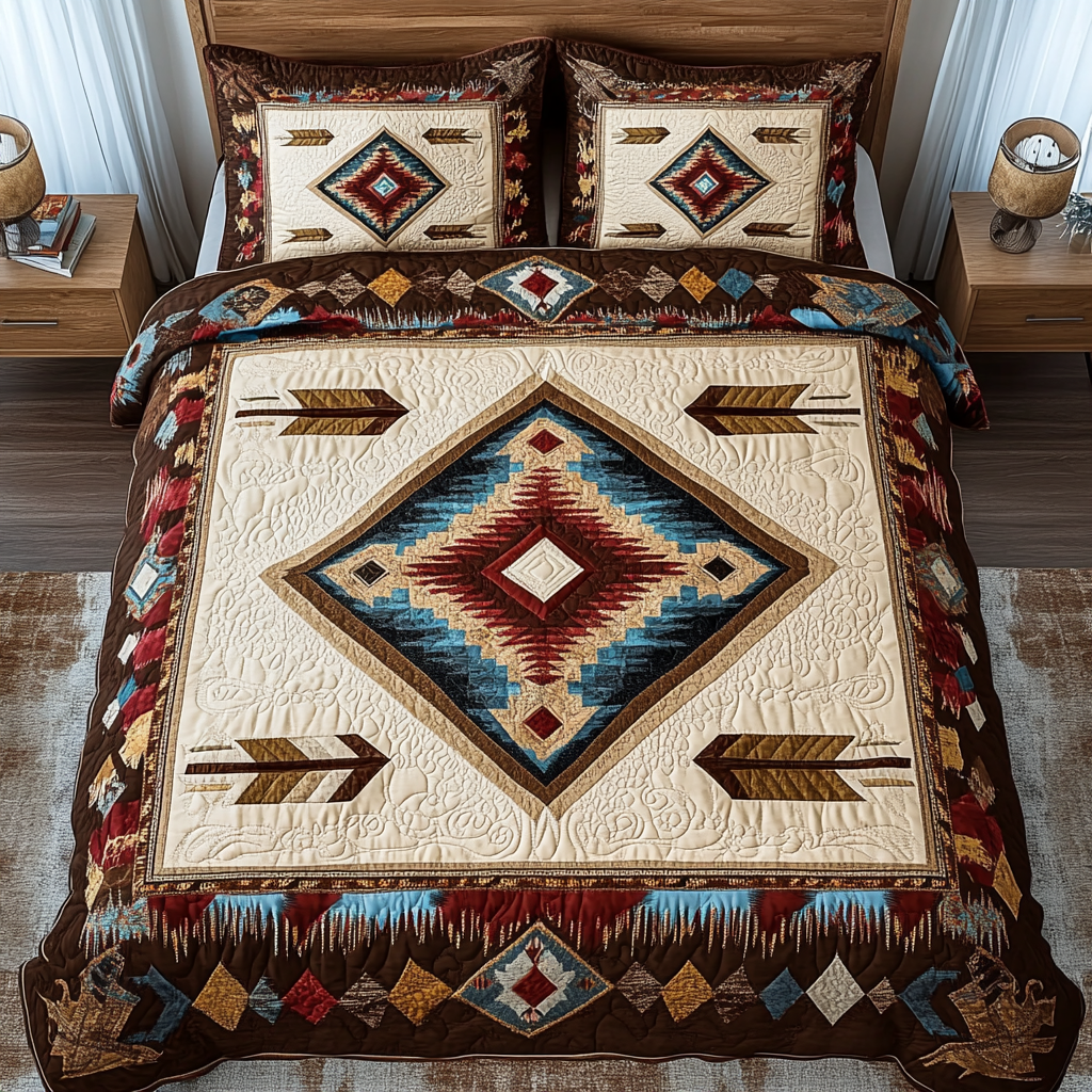 Canyon Dream 3-Piece Quilted Bedding Set