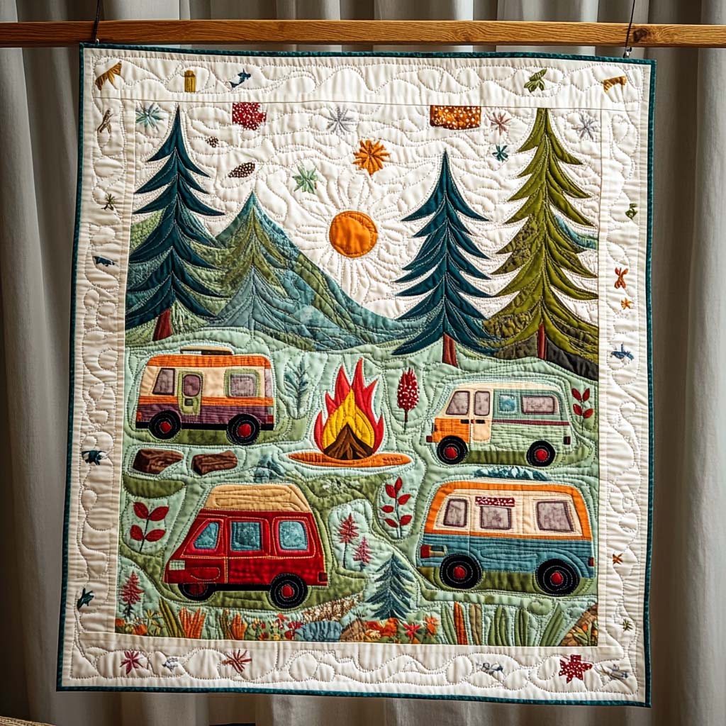 Canyon Nights Quilted Blanket