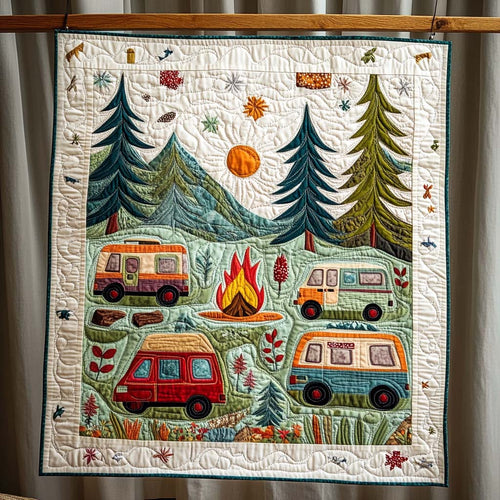 Canyon Nights Quilted Blanket