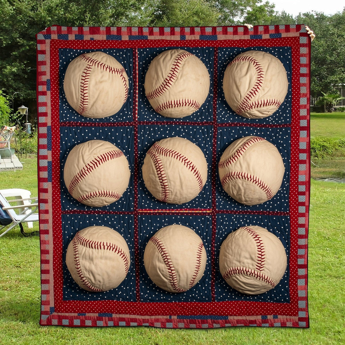 Catch and Throw Quilted Blanket