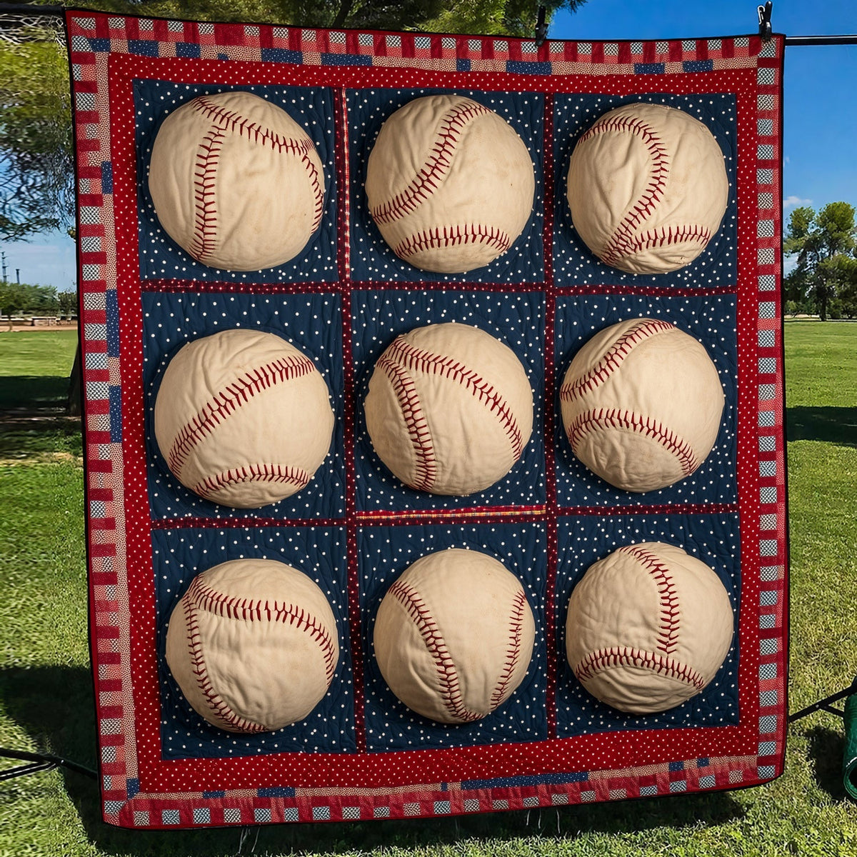 Catch and Throw Quilted Blanket