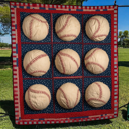 Catch and Throw Quilted Blanket