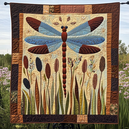 Cattail Dream Quilted Blanket