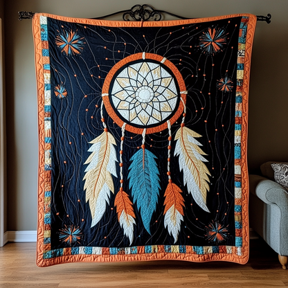 Celestial Catcher Quilted Blanket