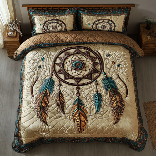Celestial Dreams 3-Piece Quilted Bedding Set
