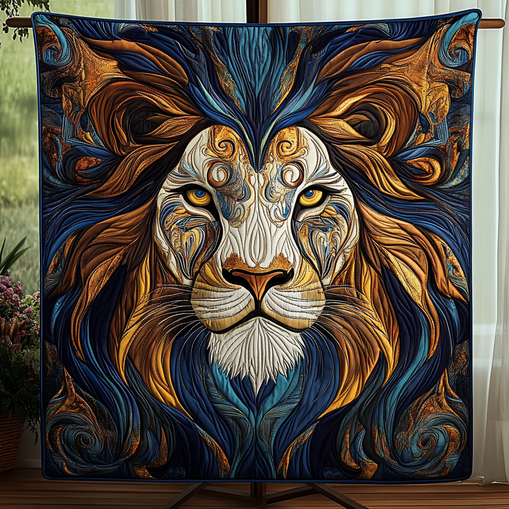 Celestial Mane Quilted Blanket