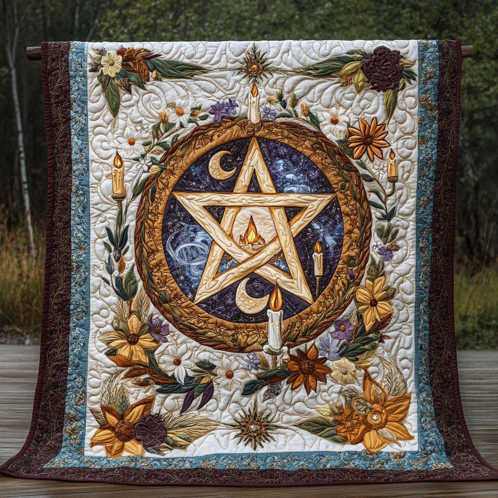 Celestial Starkeeper Quilted Blanket