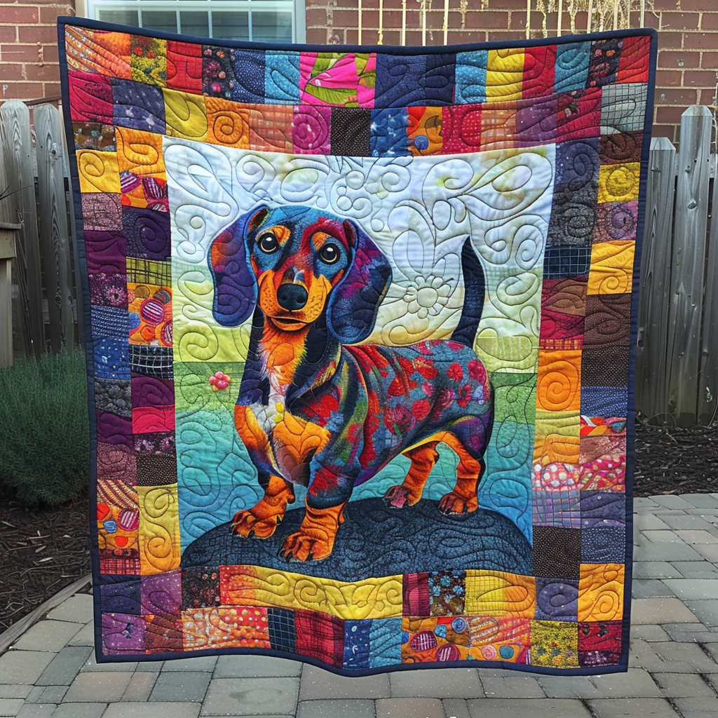 Charming Dashie Quilted Blanket
