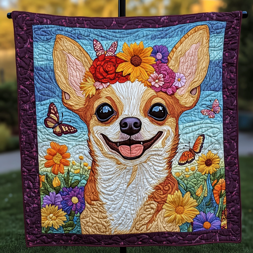 Charming Chi Quilted Blanket