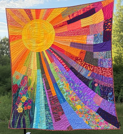 Sunshine Quilted Blanket