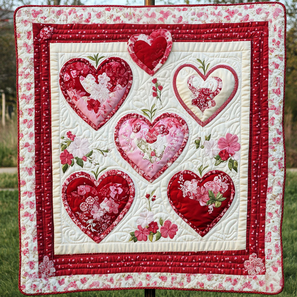Cherished Moments Quilted Blanket