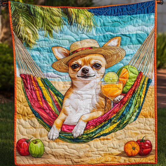 Chillin Time Quilted Blanket