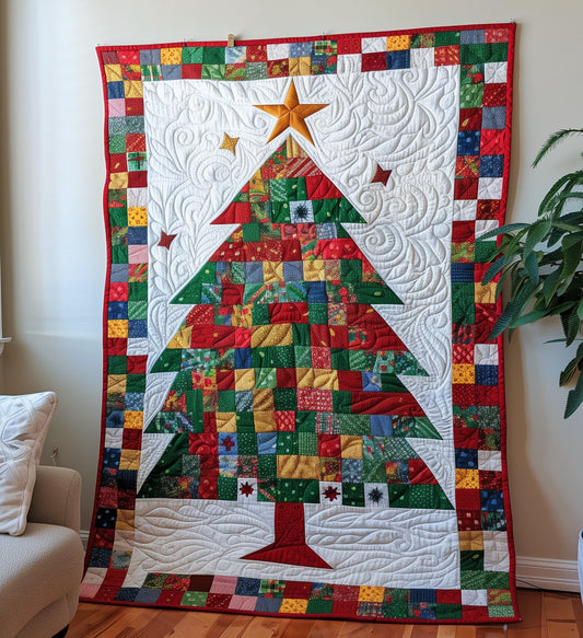Christmas Cheer Quilted Blanket