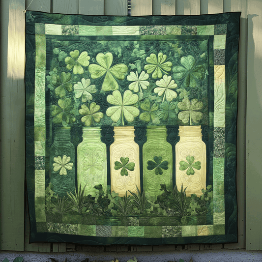 Cloverfield Jar Magic Quilted Blanket