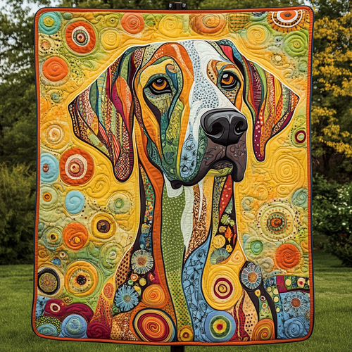 Color Paws Quilted Blanket