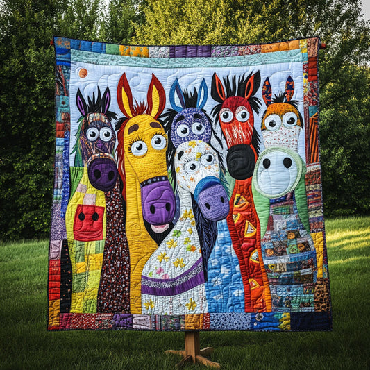 Country Carnival Quilted Blanket