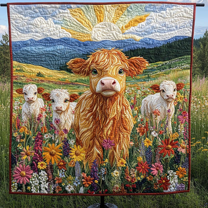 Country Cuties Quilted Blanket