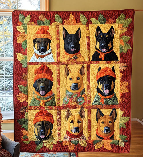 Courageous Companion Quilted Blanket