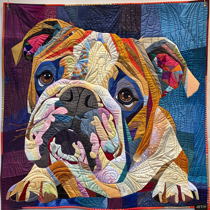 Dog Quilted Blanket