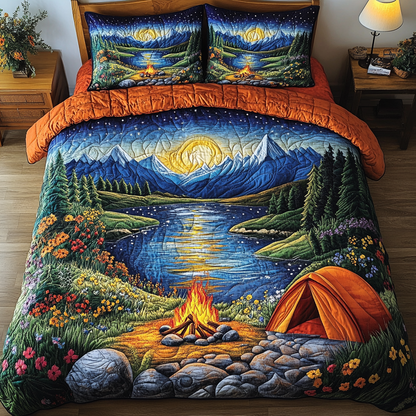 Cozy Camp 3-Piece Quilted Bedding Set