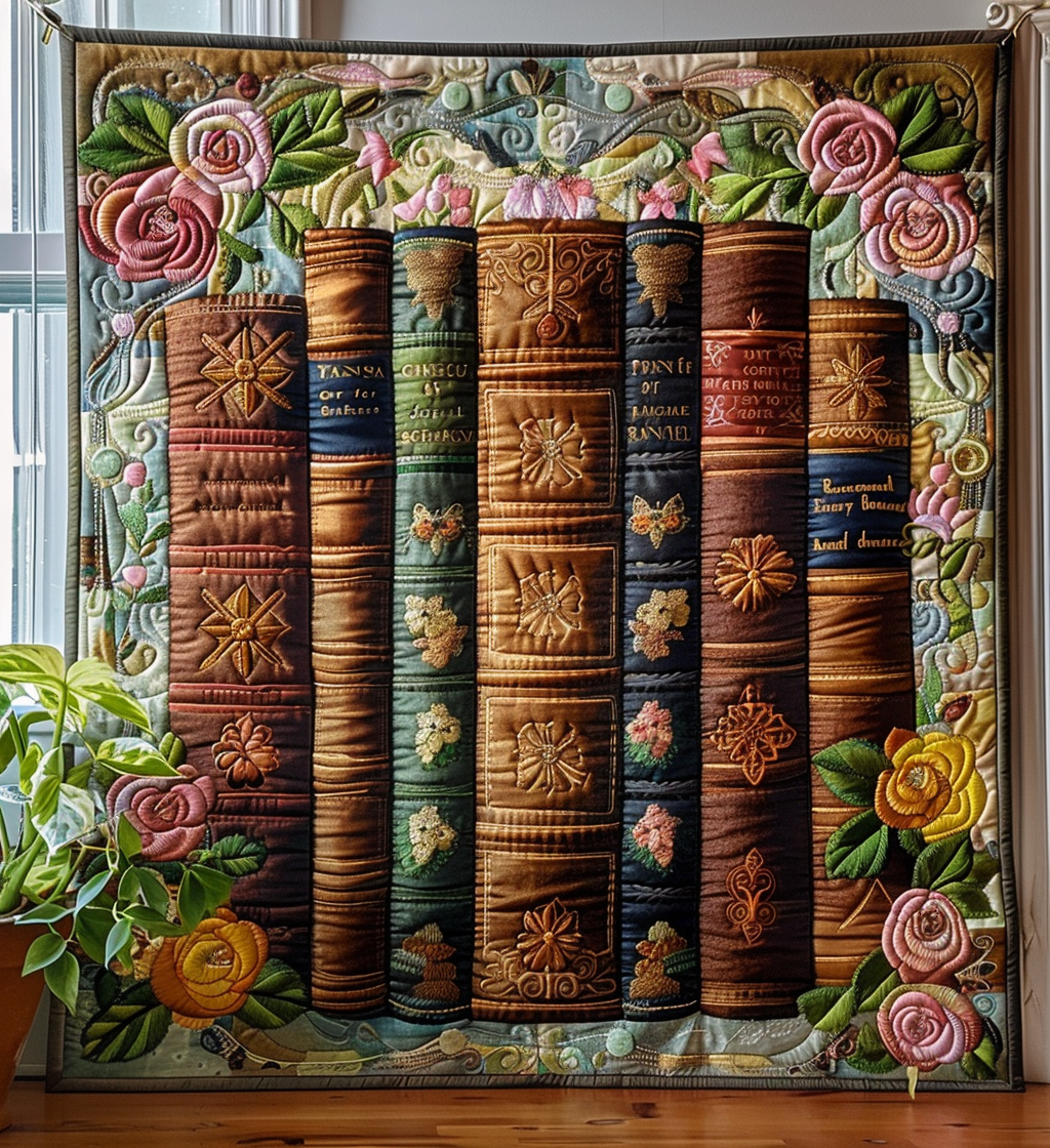 Cozy Chronicles Quilted Blanket
