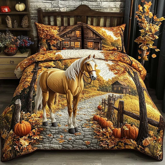 Cozy Companions 3-Piece Quilted Bedding Set