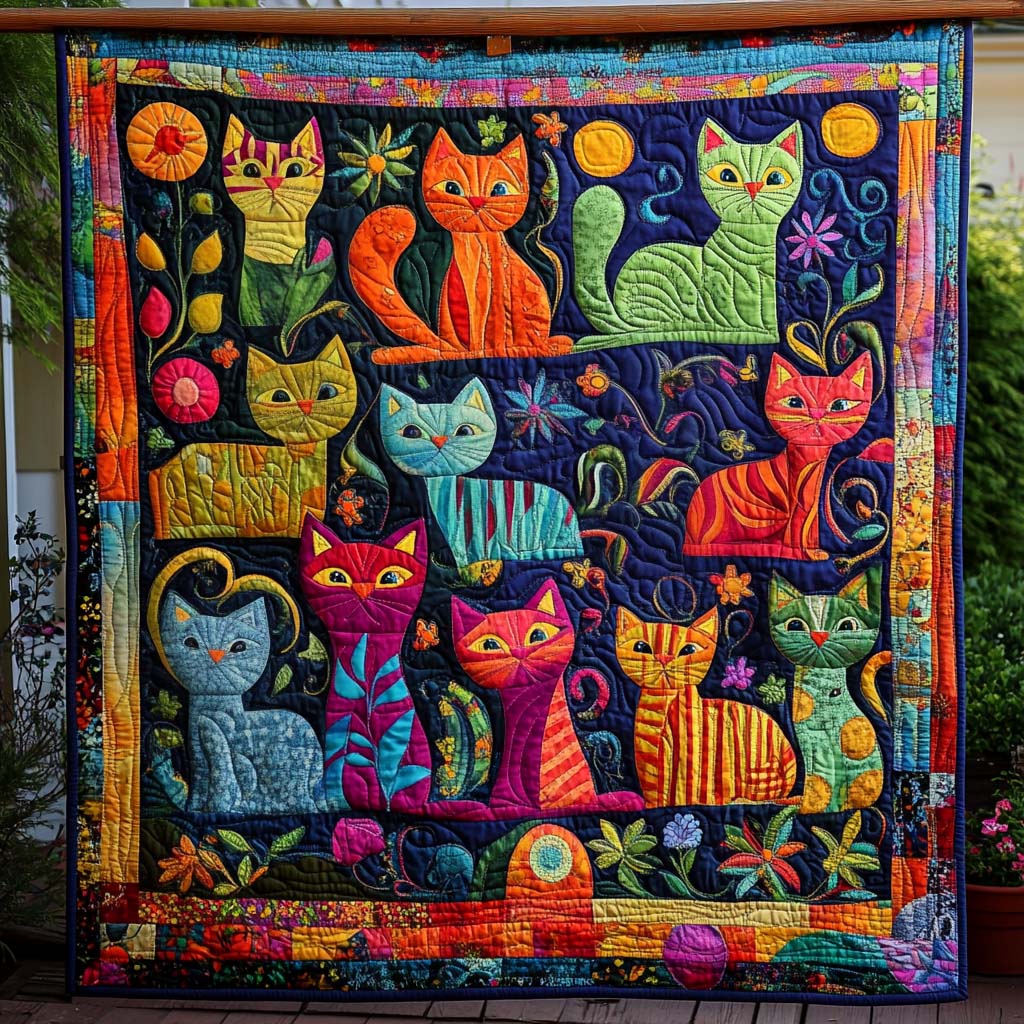 Cozy Companions Quilted Blanket