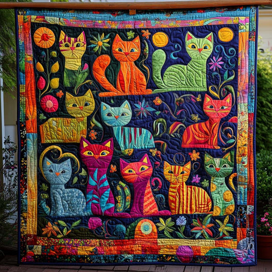 Cozy Companions Quilted Blanket