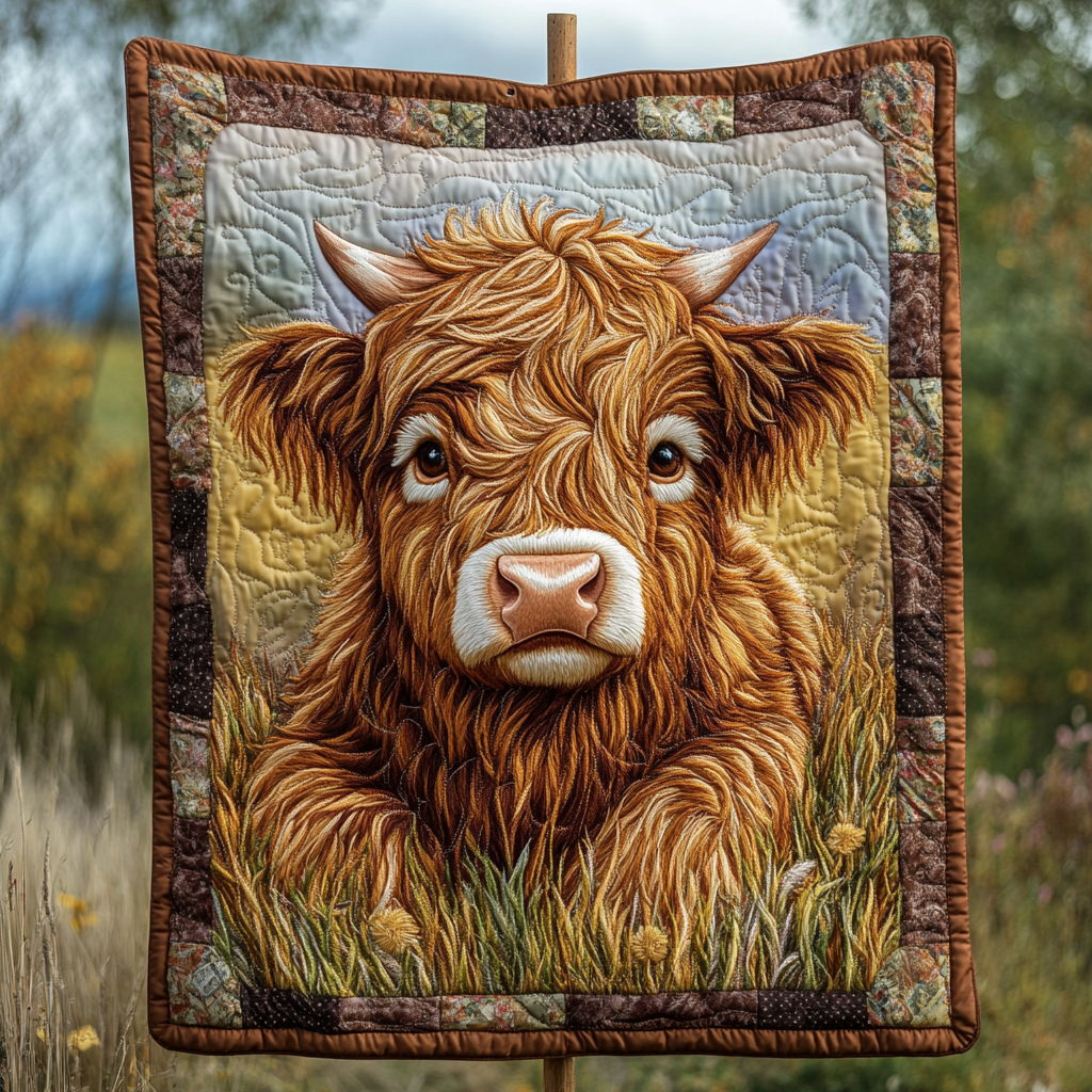 Cozy Meadows Quilted Blanket