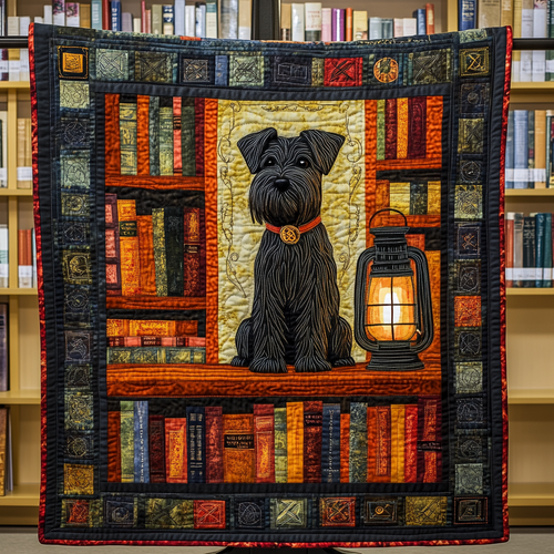 Cozy Scottie Chronicles Quilted Blanket