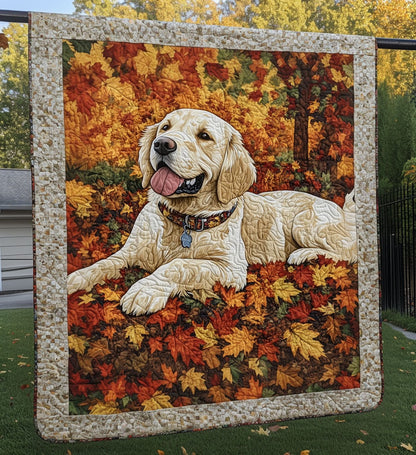 Creamy Cuddles Quilted Blanket