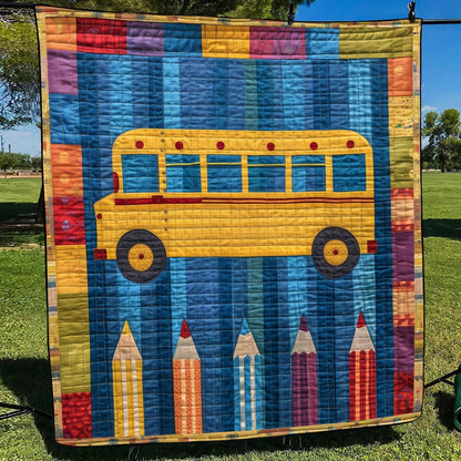 Creative Classroom Quilted Blanket