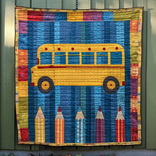 Creative Classroom Quilted Blanket