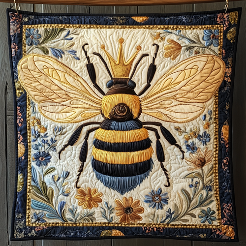 Crown Jewel Quilted Blanket
