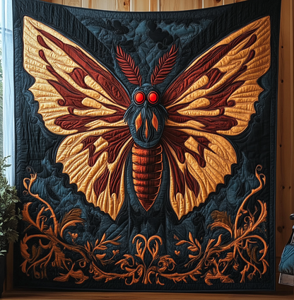 Cryptid Wings Quilted Blanket