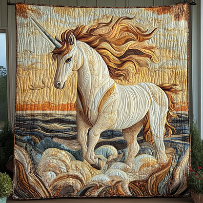 Crystal Horn Quilted Blanket
